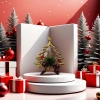 Golden Christmas tree ornaments, Christmas decorations, Christmas hats, Christmas souvenirs, Christmas tree decorations Specification image